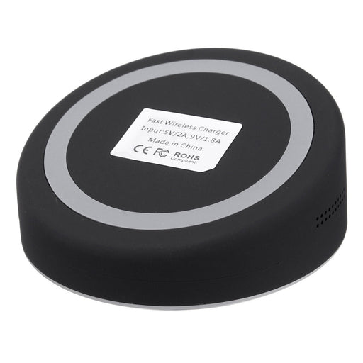 Bakeey 10W Qi Wireless Charger - Quick Charge, Fast Charging, Mirror Face, LED Ring Indicator - Ideal for Effortless and Stylish Charging on the Go - Shopsta EU