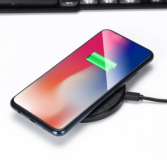 Bakeey 10W Wireless QI Fast Charger - Charging Dock Stand Holder for Samsung Galaxy Note 9, S8, S9, S10 Plus, iPhone X, XS MAX, 8 Plus - Universal Compatibility for Efficient Charging - Shopsta EU