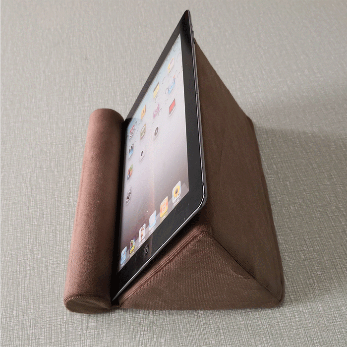 Bakeey 2-In-1 Plush Sponge Stand - Desktop Phone/Tablet Holder, Becomes Universal Stand for iPad Pro 2021 2020, iPhone 13 - Ideal for Online Learning and Live Streaming - Shopsta EU