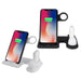 Bakeey 4 In 1 Wireless Charger - 10W/7.5W/5W Night Light Quick Charging Stand for iPhone, Apple Watch & Airpod - Perfect for iPhone XS 11Pro & Apple Watch 5/4/3/2/1 Users - Shopsta EU