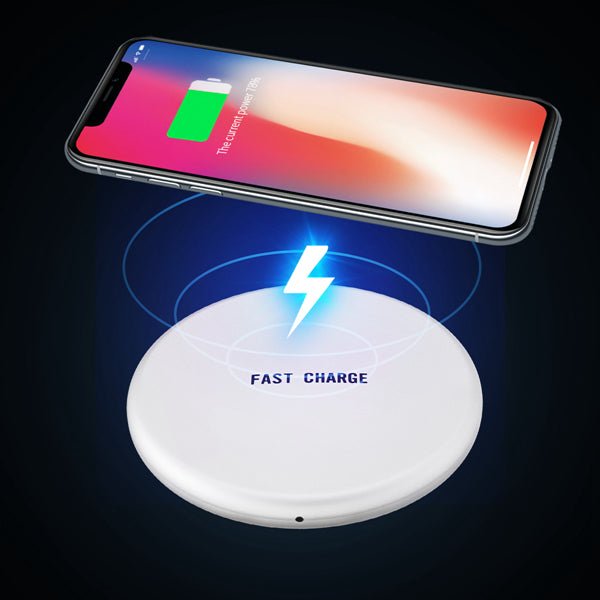 Bakeey Qi Wireless Charger - LED Indicator, Compatible with iPhone X, 8Plus, Samsung S8, S7, Note 8 - Convenient Charging Solution for Modern Smartphones - Shopsta EU