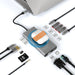 Basix Docking Station - 13-in-1 USB-C Hub with USB 2.0/3.0, 100W PD, 4K HDMI, VGA, Audio Jack, RJ45, Memory Card Readers - Multiport Splitter Adapter for PC Laptop - Shopsta EU