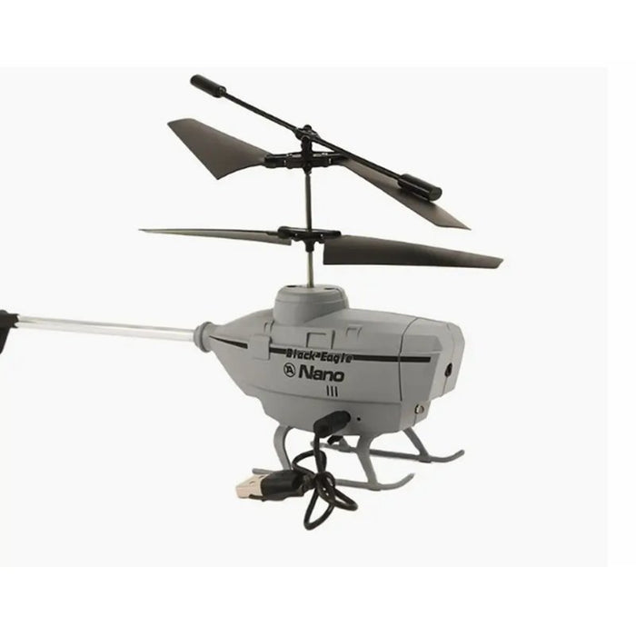 Black Eagle LH-2023 Nano - 2.5CH 6-Axis Gyroscope Obstacle Avoidance Reconnaissance RC Helicopter RTF - Perfect for Beginners and Enthusiasts - Shopsta EU