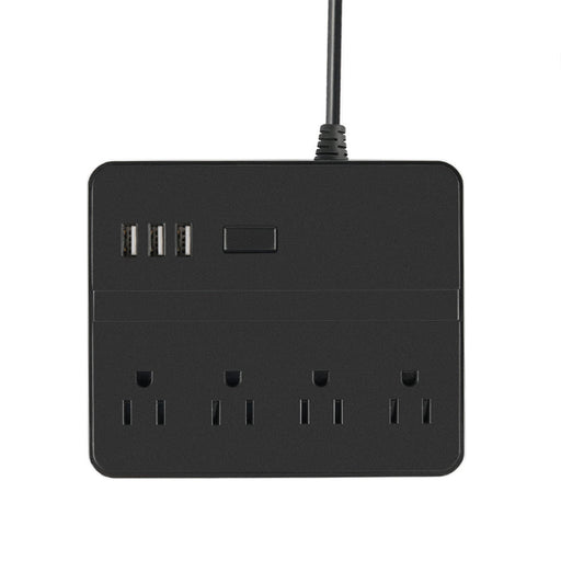 Brand & Model - 3-Port USB Extension Socket with 1.5M Cord & 2500W 10A Power Capacity - Ideal Desktop Charging Stand for US/UK/EU Plugs - Shopsta EU