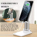 CCT7 Universal Folding Telescopic Stand - Desktop Mobile Phone and Tablet Holder for iPad Air, iPhone 12, XS, 11 Pro, POCO X3 NFC - Ideal Accessory for Home or Office Use - Shopsta EU
