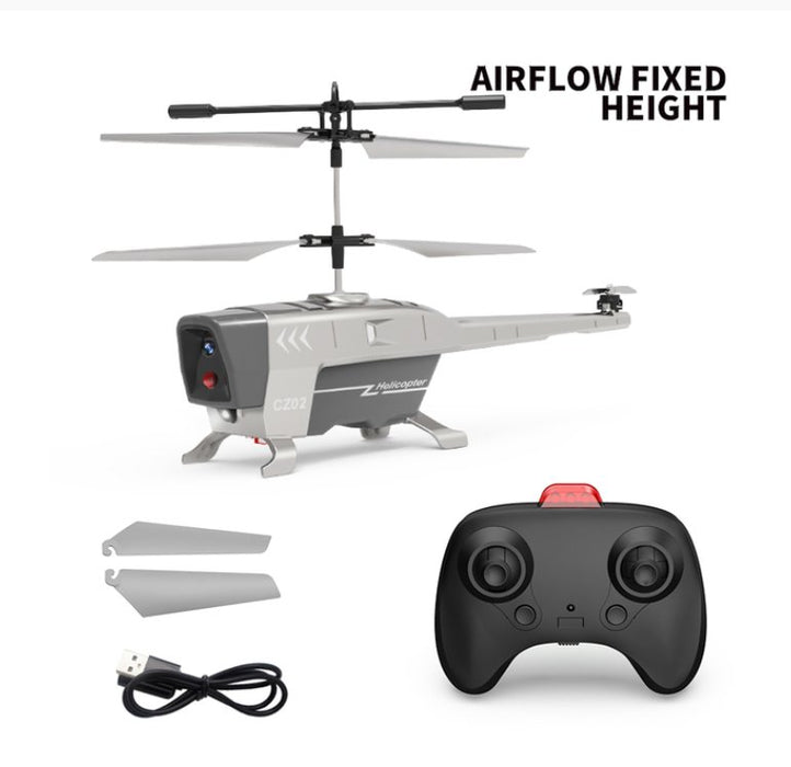 CX068 Black Ant - 2.5CH 3.5CH Intelligent Obstacle Avoidance Airflow Fixed Height RC Helicopter with USB Charging - Perfect for Beginner Flyers and Indoor Entertainment - Shopsta EU