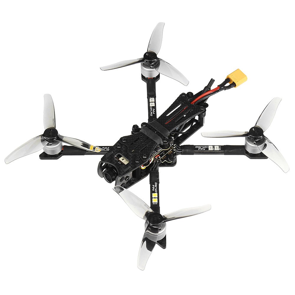DarwinFPV 142mm Baby Ape/Pro 3-Inch Racing Drone PNP - 2-3S 1104 4300KV ...