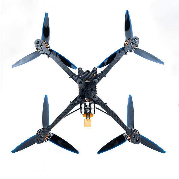 DarwinFPV Darwin129 - 7 Inch Long Range 4S FPV Racing RC Drone PNP (Payload 2KG) with 2507 1800KV Brushless Motor & M80 GPS - Perfect for Hobbyists and Professional Aerial Photography - Shopsta EU