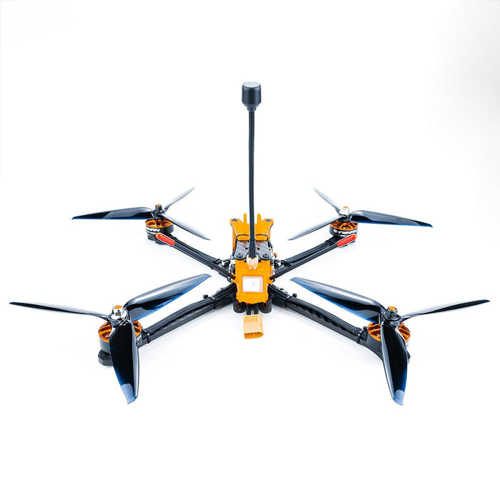 DarwinFPV Darwin129 - 7 Inch Long Range 4S FPV Racing RC Drone PNP (Payload 2KG) with 2507 1800KV Brushless Motor & M80 GPS - Perfect for Hobbyists and Professional Aerial Photography - Shopsta EU