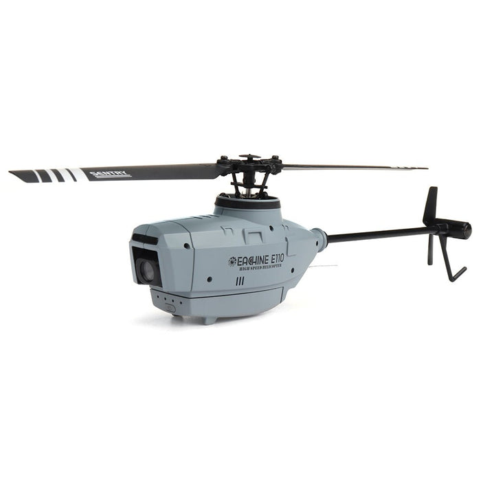 Eachine E110 - 2.4G 4CH 6-Axis Gyro 720P Camera RC Helicopter with Optical Flow Localization & Flybarless Scale - Perfect for Avid RC Enthusiasts and Beginners Alike - Shopsta EU