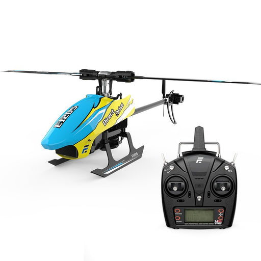 Eachine E120S - 2.4G 6CH 3D6G Brushless Direct Drive Flybarless RC Helicopter with FUTABA S-FHSS Compatibility - Perfect for Enthusiasts and Advanced Pilots - Shopsta EU
