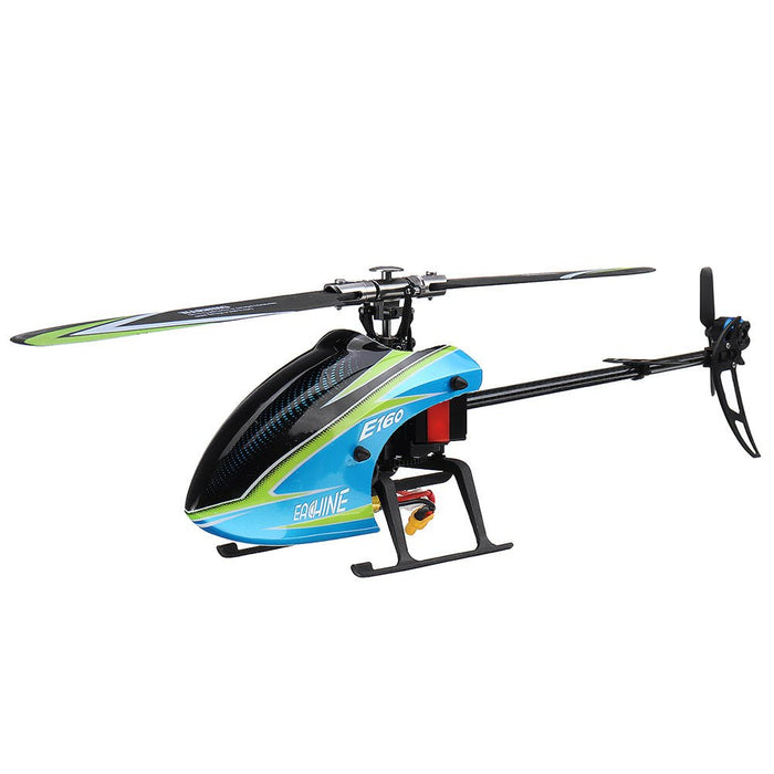 Eachine E160 V2 6CH - Dual Brushless 3D6G System Flybarless RC Helicopter BNF/RTF - Compatible with FUTABA S-FHSS for Hobbyists - Shopsta EU