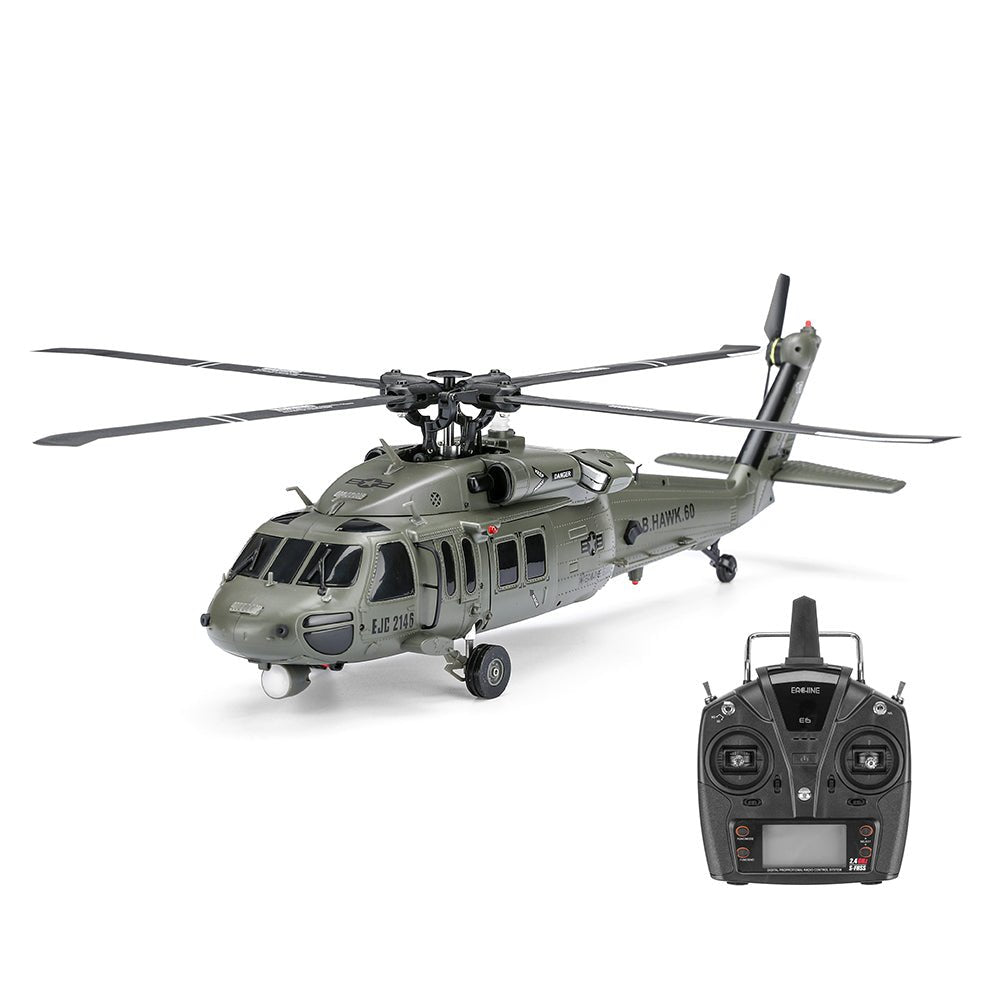 Eachine E200 2.4G 6CH Flybarless RC Helicopter with Dual Brushless