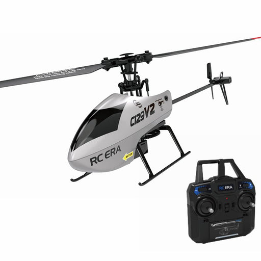 ERA C129 V2 - 2.4G 4CH 6-Axis Gyro, 3D Aerobatic Flight, Altitude Hold Flybarless RC Helicopter RTF - Ideal for Aerial Enthusiasts and Beginners - Shopsta EU