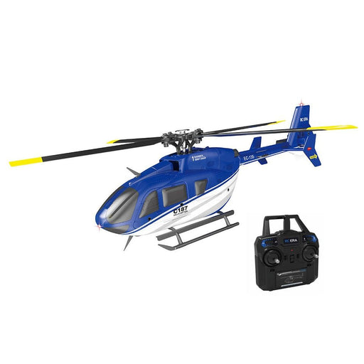 ERA C187 RC Helicopter - 2.4G 4CH 6-Axis Gyro with Optical Flow Localization & Altitude Hold - RTF Flybarless Scale for Beginners & Advanced Flyers - Shopsta EU