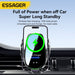ESSAGER A4 Wireless Car Phone Holder Charger - 15W 10W 7.5W 5W, Air Vent Clamp Bracket, Compatible with iPhone 13, 14, 14 Pro, 14Pro Max, Xiaomi 13pro, Huawei Mate50 - Ideal for Safe and Efficient In-car Charging - Shopsta EU