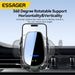 ESSAGER A4 Wireless Car Phone Holder Charger - 15W 10W 7.5W 5W, Air Vent Clamp Bracket, Compatible with iPhone 13, 14, 14 Pro, 14Pro Max, Xiaomi 13pro, Huawei Mate50 - Ideal for Safe and Efficient In-car Charging - Shopsta EU