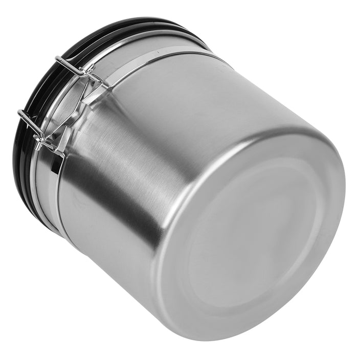 Stainless Steel Coffee Canister with Airtight Lid & CO2 Valve — 1.2L / 1.8L