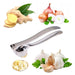 Garlic Press Crusher Mincer Kitchen Stainless Steel Garlic Smasher Squeezer Manual Press Grinding Tool Kitchen Accessories - Shopsta EU