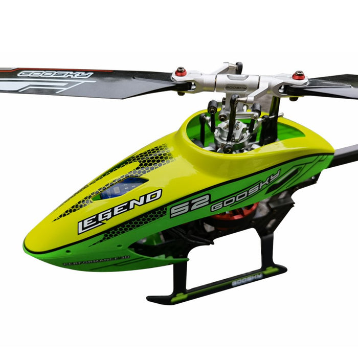 GOOSKY S2 6CH - 3D Aerobatic RC Helicopter with Dual Brushless Direct Drive Motors & GTS Flight Control System - Perfect for Advanced Flying Enthusiasts - Shopsta EU