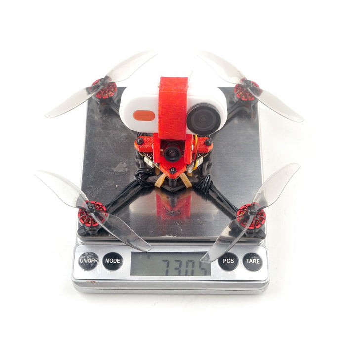 Happymodel Crux3 ELRS 1S - 115mm Wheelbase, 3-Inch F4 Toothpick FPV Racing Drone with 5.8G VTX & Caddx ANT 1200TVL Camera - Ideal for Fast-Paced Drone Races and Enhanced Video Quality - Shopsta EU