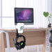 Headset Stand Cup Holder 360° - Rotating PC Gaming Headphone Hanger Wall Hook Mount - Headphone Organizer Desktop Accessories for Gamers - Shopsta EU
