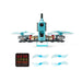 HGLRC Drashark Toothpick FPV Racing Drone - 75mm 1.6 Inch F4 1S, 200mW VTX CADDX Camera - Ideal for High-Speed Racing Enthusiasts - Shopsta EU
