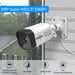 Hiseeu 8CH 5MP NVR Camera System - 4Pcs POE H.265+ IP Security Cameras, Audio, Night Vision 10m, IP66 Waterproof, Onvif - Ideal for Home and Business Security - Shopsta EU