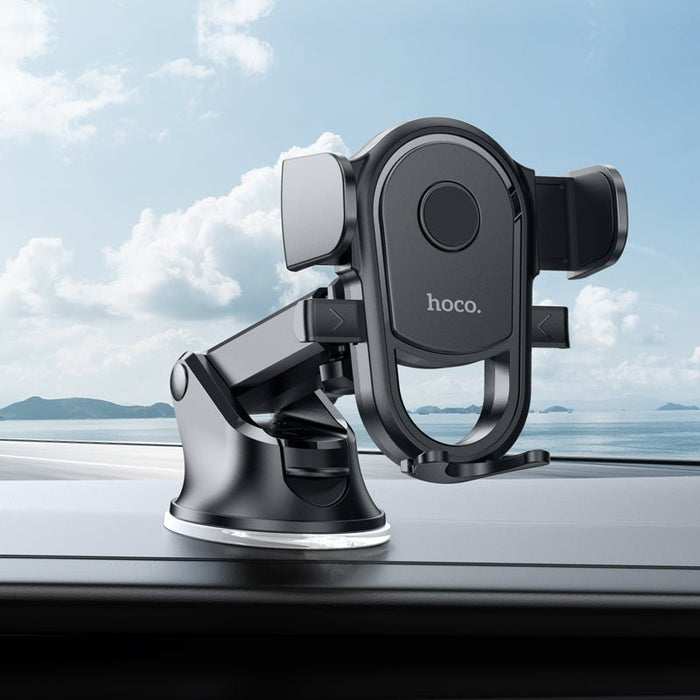 HOCO H5 Universal Phone Holder - 360 Rotation Suction Cup, GPS Vehicle Mounts, Compatible with iPhone 14 Pro Max, 13, 12, Samsung, Xiaomi - Ideal for Secure and Convenient Phone Placement in Vehicles - Shopsta EU
