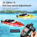 HXJRC HJ811 2.4G 4CH RC Boat - High Speed LED Light Speedboat, Waterproof, 20km/h Electric Racing Vehicles for Lakes and Pools - Perfect Remote Control Toy for Kids and Adults - Shopsta EU