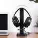 Inphic H100 Headset Stand - Dual USB Ports, Colorful Light Base, Headphone Hanger, Mount Holder - Perfect for Office & Home Decor - Shopsta EU