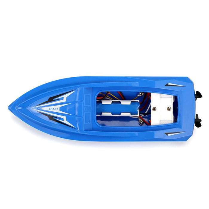 JJRC S5 Shark 1/47 - 2.4G Electric RC Boat with Dual Motor & Racing RTR Ship Model - Perfect for Water Sports Enthusiasts & Competitive Racing Fans - Shopsta EU