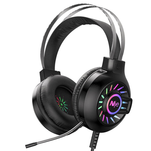 M10 Gaming Headset - 7.1 Virtual Stereo Surround Sound, 3-in-1 USB, Noise Reduction, 360° Adjustable Mic, Large 50mm Speaker - Ideal for Immersive Gaming Experience - Shopsta EU