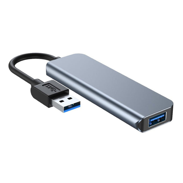 Mechzone BYL-2013U - 4-in-1 USB 3.0 Hub Docking Station & Adapter, USB 2.0 & 3.0 Compatibility - Ideal for PC, Laptop, Matebook, HUAWEI, XIAOMI, MacBook Pro Users - Shopsta EU