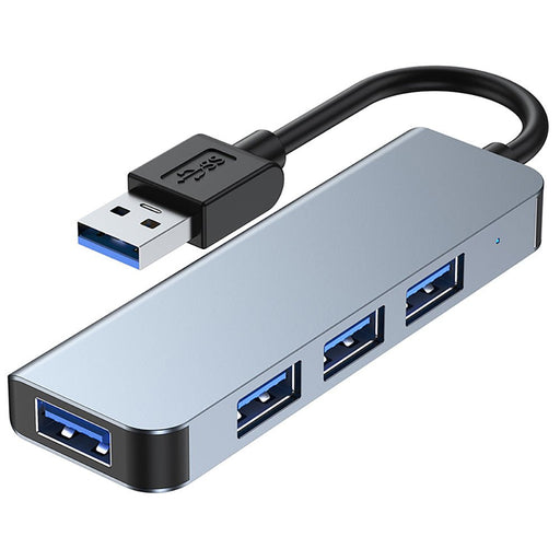Mechzone BYL-2013U - 4-in-1 USB 3.0 Hub Docking Station & Adapter, USB 2.0 & 3.0 Compatibility - Ideal for PC, Laptop, Matebook, HUAWEI, XIAOMI, MacBook Pro Users - Shopsta EU