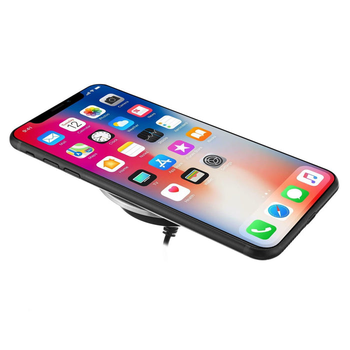 Qi Wireless Charger - Desktop Office Charging Station for Samsung S8 & iPhone X - Ideal for Professionals On-the-Go - Shopsta EU
