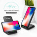 Qi Wireless Charging Stand - 10W Dual Coils Fast Phone Holder for Qi-Enabled Devices - Ideal for iPhone, Samsung, and Huawei Users - Shopsta EU