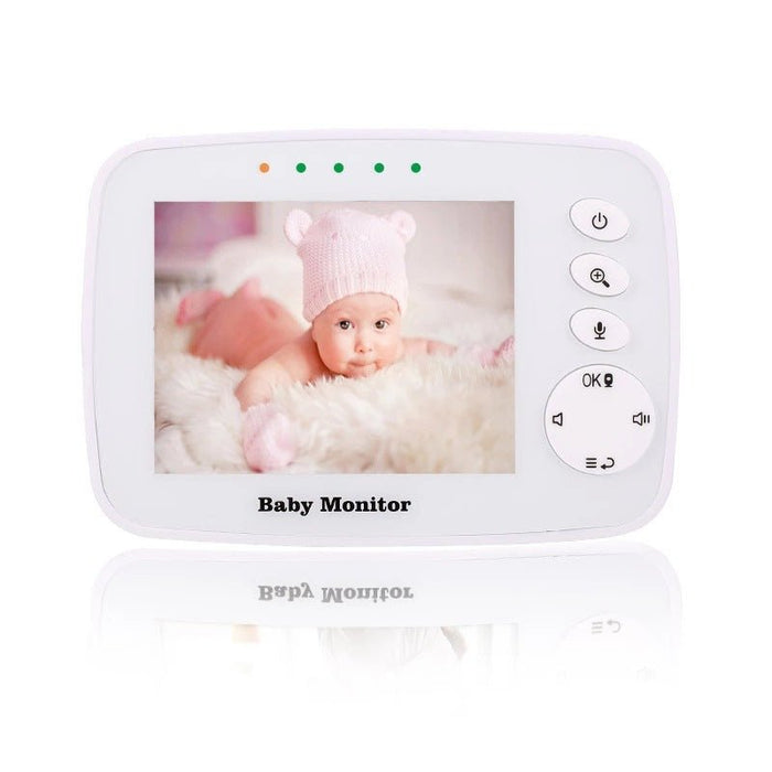 SM32 Wireless Video Baby Monitor - 3.2 Inch LCD Screen, Two Way Audio, Night Vision, Temperature Monitoring - Ideal for Secure Baby Surveillance and Communication - Shopsta EU