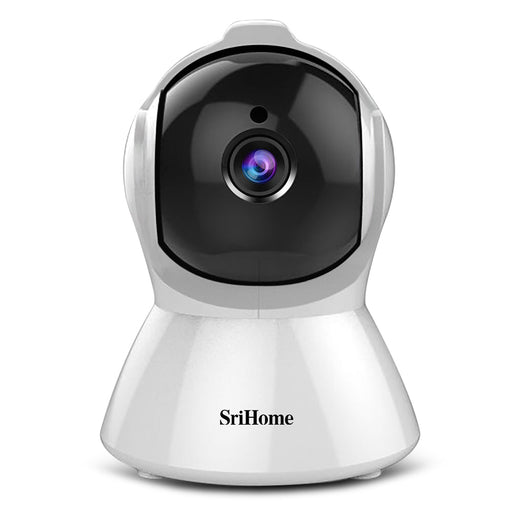 SriHome SH025 - 1080P AI Auto-Tracking IP Camera with Night Vision, Smart Motion Tracking Rotation & Wireless Security Features - Ideal for Home & Office Surveillance - Shopsta EU