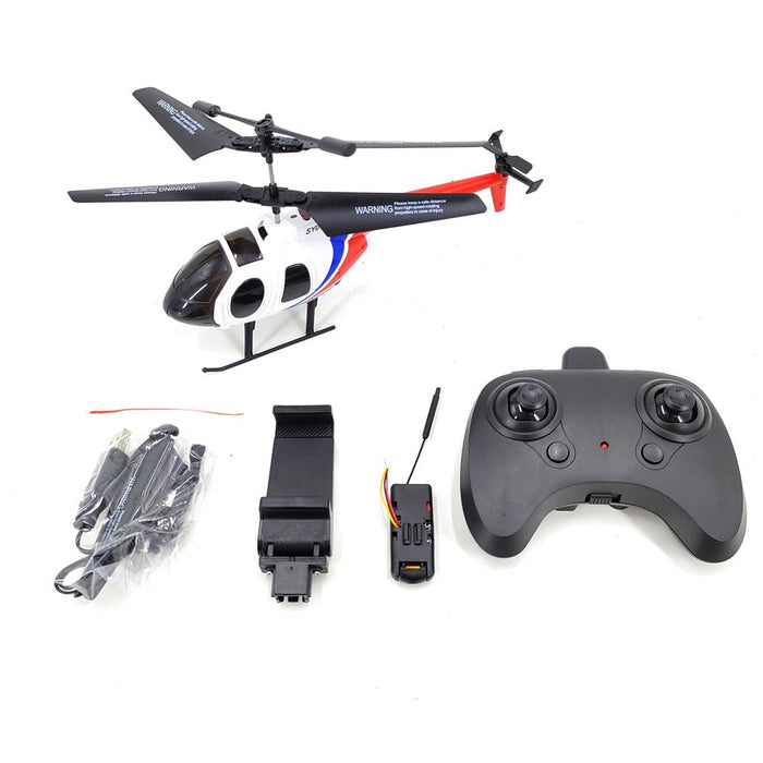 SY017 - 2.4G 3.5CH RC Helicopter with 720P Camera and Altitude Hold - Perfect for Beginners and Aerial Photography Enthusiasts - Shopsta EU
