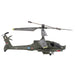 SYMA S109G - 3.5CH Beast RC Helicopter RTF AH-64 Military Model - Perfect Kids Toy for Indoor Flying Action - Shopsta EU