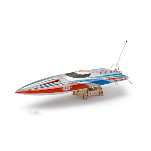 TFL Hobby 1111 Rocket FSR-OF - 65cm Racing Boat with 2958/2881KV Brushless Motor & 70A ESC Fiberglass - Ideal for RC Boat Enthusiasts - Shopsta EU