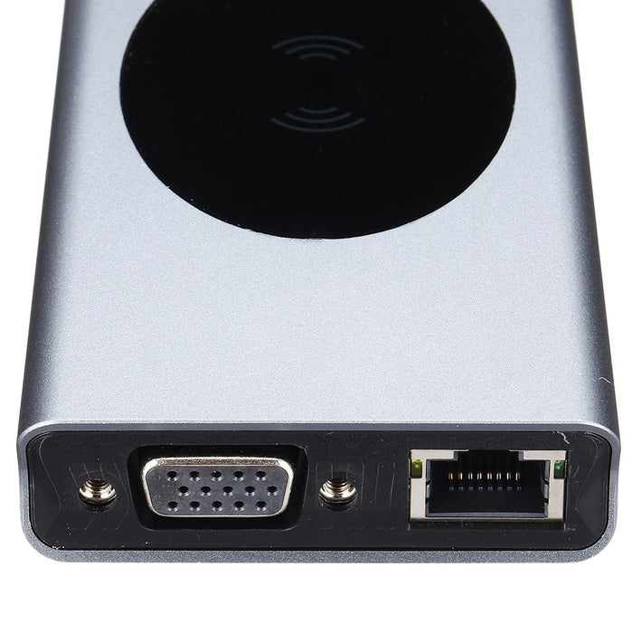Type-C 15-in-1 Docking Station - USB 3.0 Hub with Dual HDMI Ports - Ideal for Multi-Display Setups & Streamlining Workspaces - Shopsta EU