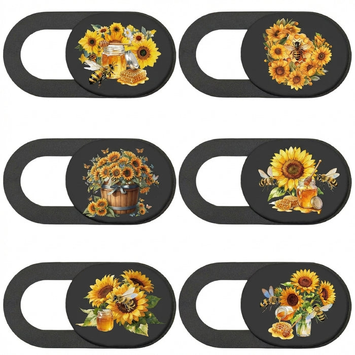 6-Pack Sliding Camera Covers for Laptops, Tablets, Smartphones & Mini PCs