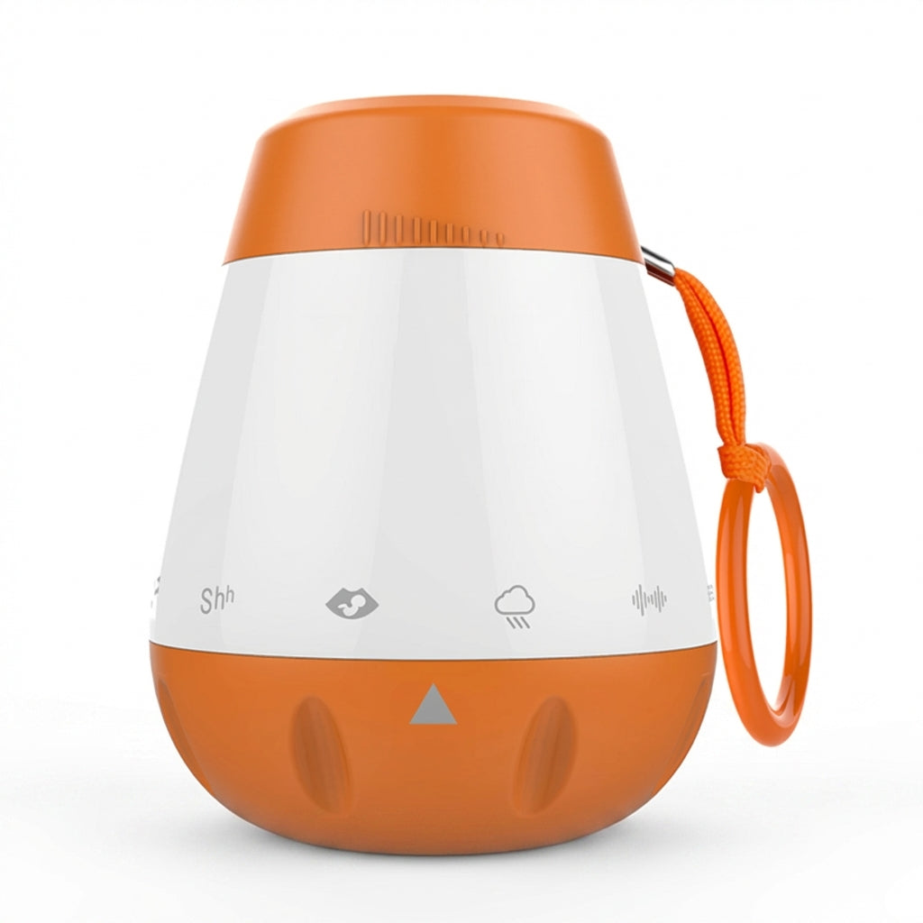 White Noise Sleep Machine for Babies — Voice‑Activated, Rechargeable