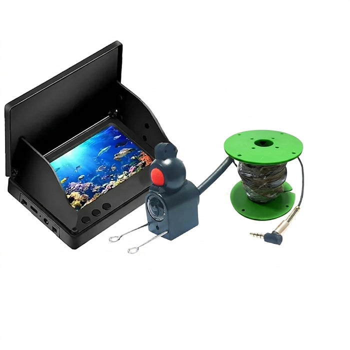 Portable 4.3-inch Fish Finder with 1080P Camera, 220° View & Night Vision