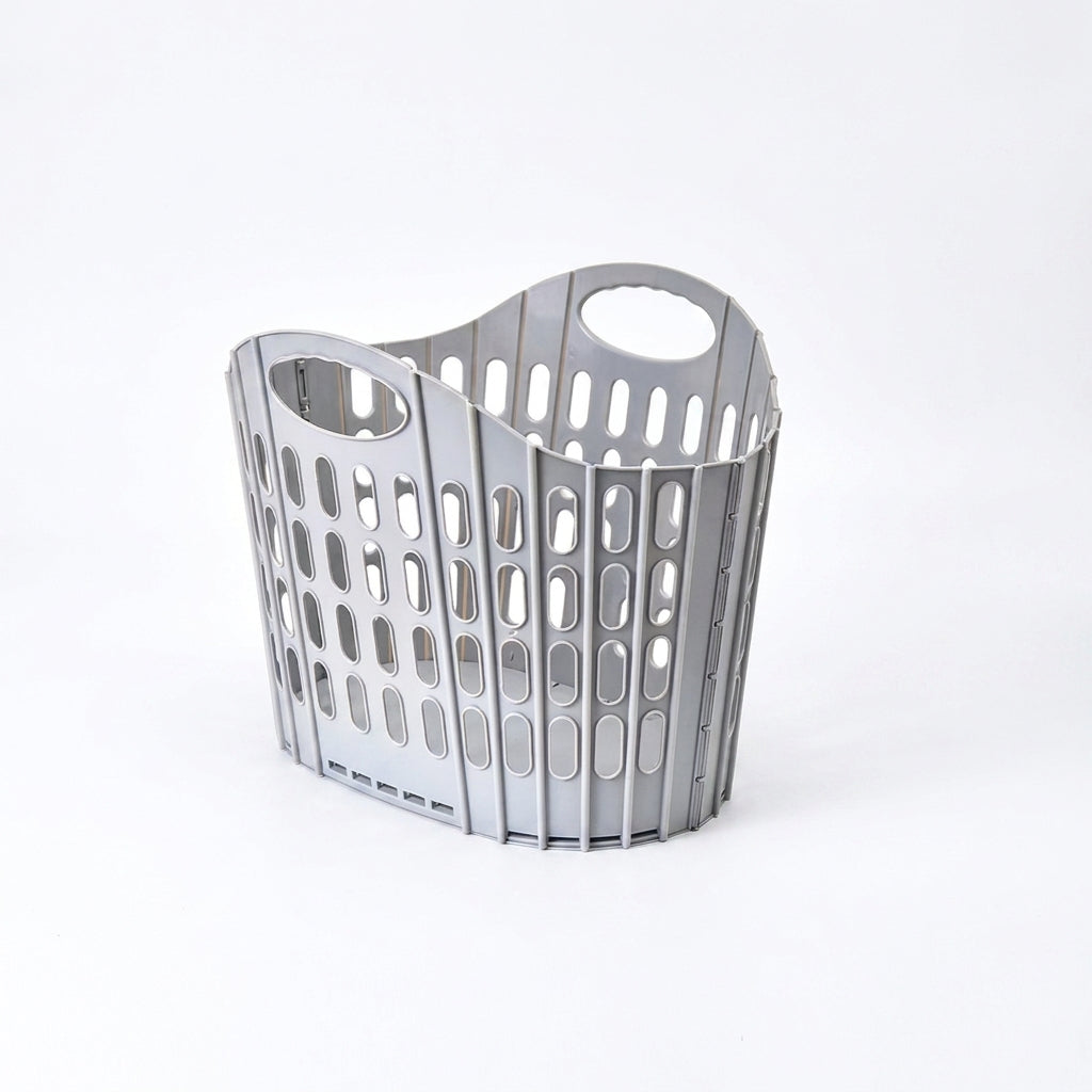 Collapsible Laundry Hamper – Foldable, Portable Clothes Organiser for Home & Bathroom