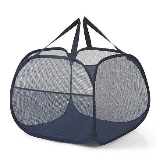 90 L Collapsible Laundry Basket – Pop‑Up Foldable Hamper with Reinforced Handles