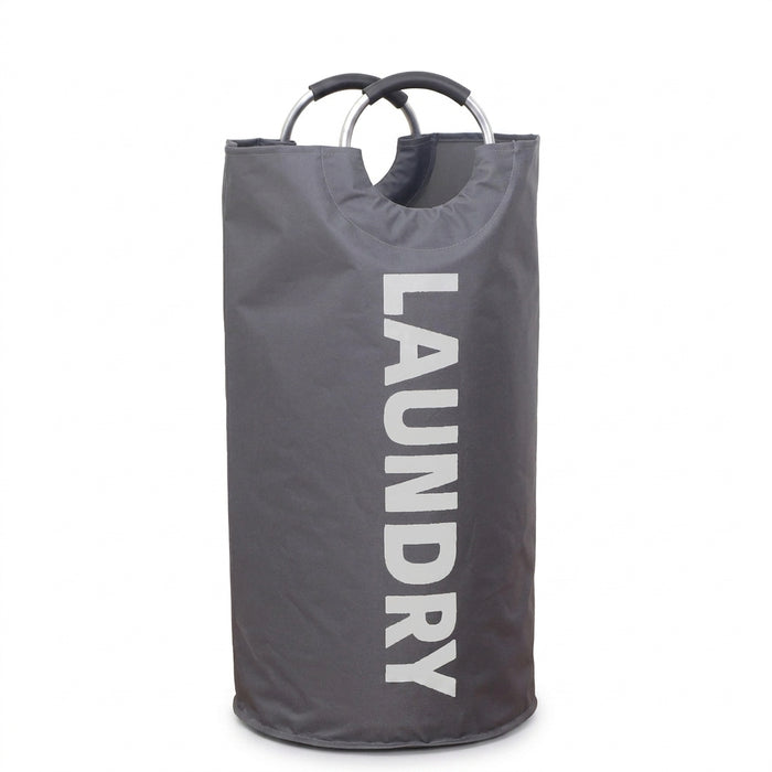 Large 90L Oxford Laundry Bag with Padded Handles – Foldable Clothes Storage