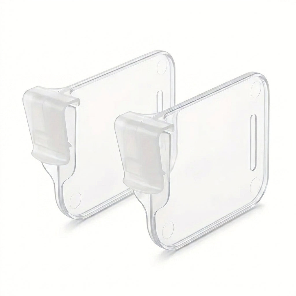 Clear Adjustable Fridge & Cabinet Dividers – Pack of 5/10/15/20